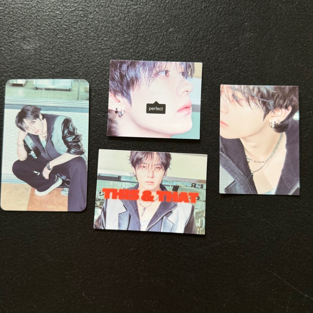 STRAY KIDS LEEKNOW This & That Photocard & Sticker Set
